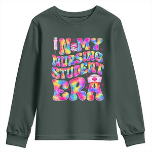 In My Nursing Student Era Youth Sweatshirt Future Nurse Gift