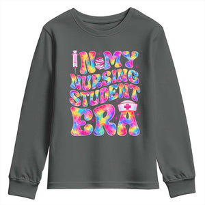 In My Nursing Student Era Youth Sweatshirt Future Nurse Gift