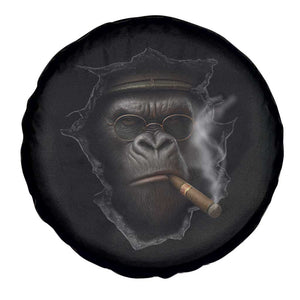 Cool Gorilla With Cigar Spare Tire Cover Animal Lover Gift TS12 Print Your Wear