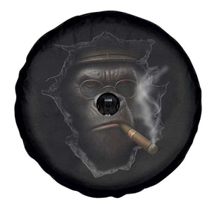 Cool Gorilla With Cigar Spare Tire Cover Animal Lover Gift TS12 Print Your Wear