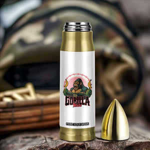 Fitness Lover Gift Bullet Tumbler Gorilla Mode TS12 Print Your Wear