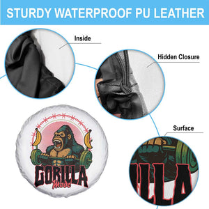 Fitness Lover Gift Spare Tire Cover Gorilla Mode TS12 Print Your Wear