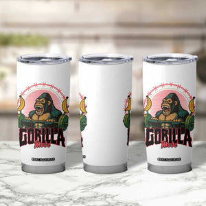 Fitness Lover Gift Tumbler Cup Gorilla Mode TS12 Print Your Wear