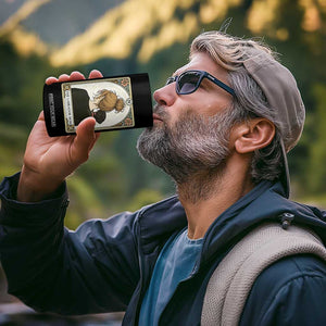 Black Labrador Mom 4 in 1 Can Cooler Tumbler Funny Tarot Card Dog Lover Gift TS12 Print Your Wear