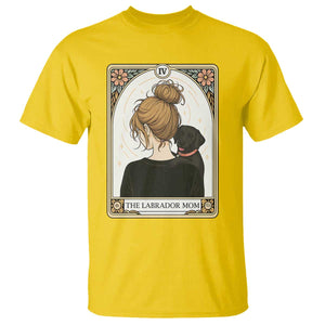 Black Labrador Mom T Shirt Funny Tarot Card Dog Lover Gift TS12 Daisy Print Your Wear