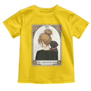 Black Labrador Mom Toddler T Shirt Funny Tarot Card Dog Lover Gift TS12 Daisy Print Your Wear