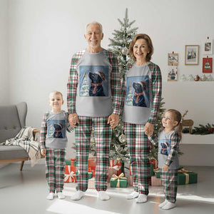 Cute Black Lab Xmas Plaid Pajama Set Holiday Dog Lover Gift Idea TS12 Christmas Plaid Print Your Wear