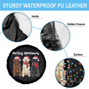Funny Merry Woofmas Spare Tire Cover Labrador Funny Christmas Dog Lover Gift TS12 Print Your Wear