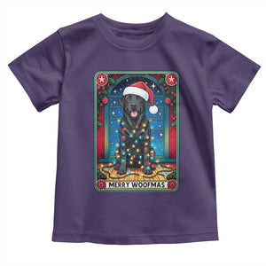 Merry Woofmas Toddler T Shirt Funny Tarot Card Labrador Retriever Christmas Gift TS12 Purple Print Your Wear