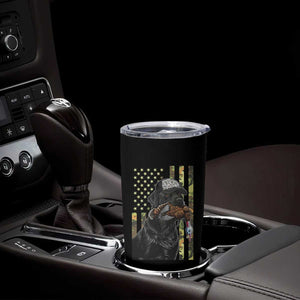 Camo Hunting Dog Turkey American Pride Gift Tumbler Cup TS12 Print Your Wear