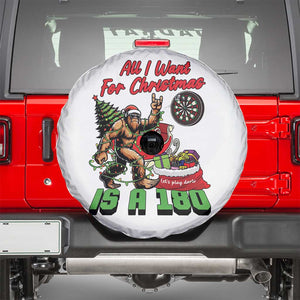 All I Want For Christmas Is A 180 Spare Tire Cover Bigfoot Lover Dartist Gift TS12 White Print Your Wear