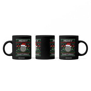 Christmas Dart Player Gift Coffee Mug Merry Dartsmas TS12 Print Your Wear