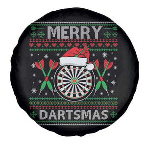Christmas Dart Player Gift Spare Tire Cover Merry Dartsmas TS12 Print Your Wear