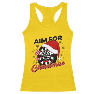 Funny Dart Player Aim For Christmas Racerback Tank Top Gift For Dartist TS12 Daisy Print Your Wear