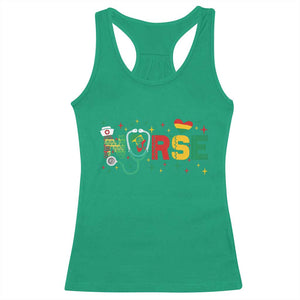 Proud Black Nurse Racerback Tank Top Black History Month Gift TS12 Irish Green Print Your Wear
