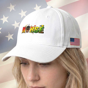 Proud Black Nurse Baseball Cap Black History Month Healthcare Gift TS12 Print Your Wear