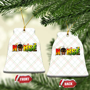 Proud Black Nurse Ceramic Ornament Black History Month Healthcare Gift TS12 Print Your Wear