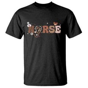 Strong Black Nurse T Shirt African American Healthcare Hero Gift TS12 Black Print Your Wear