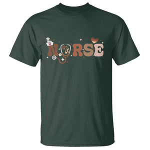 Strong Black Nurse T Shirt African American Healthcare Hero Gift TS12 Dark Forest Green Print Your Wear