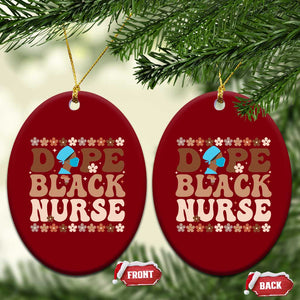 Dope Black Nurse Ceramic Ornament African American Black Nurse Gift TS12 Print Your Wear