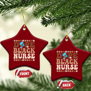 Dope Black Nurse Ceramic Ornament African American Black Nurse Gift TS12 Print Your Wear