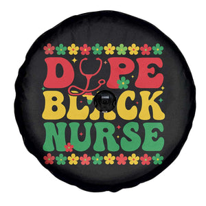 Melanin Queen Nursing Black History Month Gift Spare Tire Cover Dope Black Nurse TS12 Print Your Wear