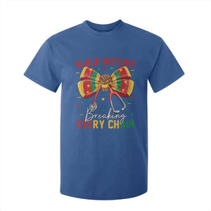 Black History Breaking Every Chain T Shirt For Kid Gift For Black Nurse TS12 Royal Blue Print Your Wear