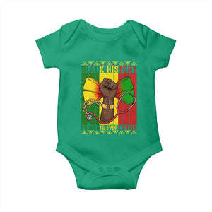 Breaking Every Chain Baby Onesie Black History Medical Professional Gift TS12 Irish Green Print Your Wear
