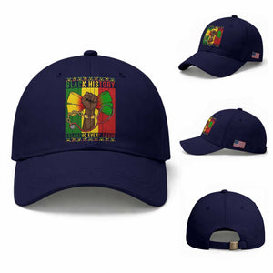 Breaking Every Chain Baseball Cap Black History Medical Professional Gift TS12 Baseball Cap Universal Fit Dark Blue Print Your Wear