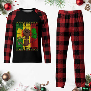 Breaking Every Chain Plaid Pajama Set Black History Medical Professional Gift TS12 Buffalo Plaid Print Your Wear