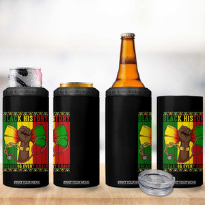 Breaking Every Chain 4 in 1 Can Cooler Tumbler Black History Medical Professional Gift TS12 Print Your Wear