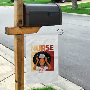 Strong Black Nurse Garden Flag Black History Medical Professional Gift TS12 Print Your Wear