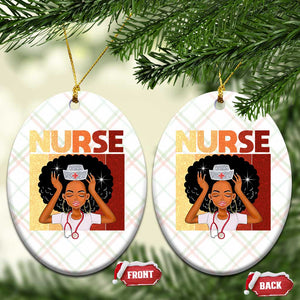 Strong Black Nurse Ceramic Ornament Black History Medical Professional Gift TS12 Print Your Wear