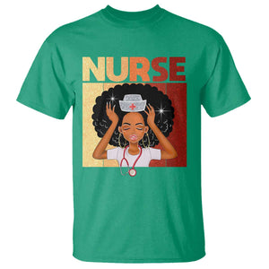 Strong Black Nurse T Shirt Black History Medical Professional Gift TS12 Irish Green Print Your Wear