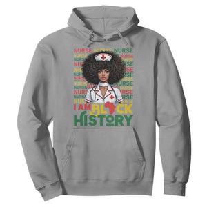 I Am Black History Hoodie Black History Month Nurse Gift TS12 Sport Gray Print Your Wear