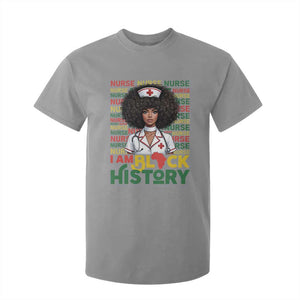 I Am Black History T Shirt For Kid Black History Month Nurse Gift TS12 Sport Gray Print Your Wear