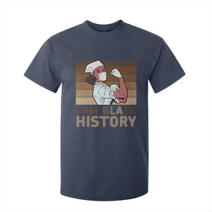 Proud Black Nurse T Shirt For Kid I Am Black History TS12 Navy Print Your Wear