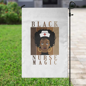 Black Nurse Magic Garden Flag Black History Month Nurse Gift TS12 Print Your Wear