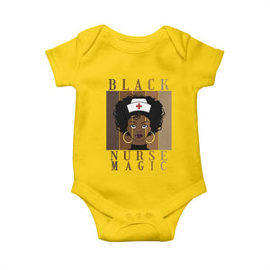 Black Nurse Magic Baby Onesie Black History Month Nurse Gift TS12 Daisy Print Your Wear