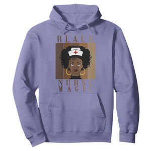 Black Nurse Magic Hoodie Black History Month Nurse Gift TS12 Violet Print Your Wear