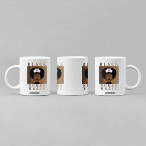 Black Nurse Magic Coffee Mug Black History Month Nurse Gift TS12 Print Your Wear