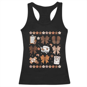 Proud Black Nurse Racerback Tank Top Gift For African Nurse Black History TS12 Black Print Your Wear