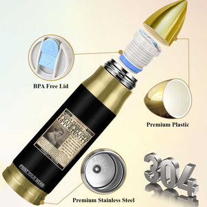 Madam C.J. Walker Bullet Tumbler I Made My Own Opportunity TS12 Print Your Wear