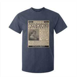 Madam C.J. Walker T Shirt For Kid I Made My Own Opportunity TS12 Navy Print Your Wear