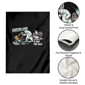 Greenland Not For Sale Garden Flag Political Humor Gift TS12 Print Your Wear