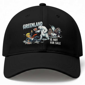 Greenland Not For Sale Baseball Cap Political Humor Gift TS12 Print Your Wear