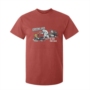Greenland Not For Sale T Shirt For Kid Political Humor Gift TS12 Red Print Your Wear