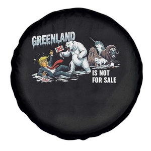 Greenland Not For Sale Spare Tire Cover Political Humor Gift TS12 Print Your Wear