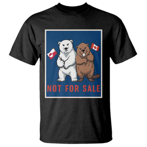 Funny Polar Bear And Beaver Political Protest T Shirt Not For Sale TS12 Black Print Your Wear