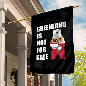 Greenland Not For Sale Garden Flag Anti Authoritarian Political Gag Gift TS12 Print Your Wear